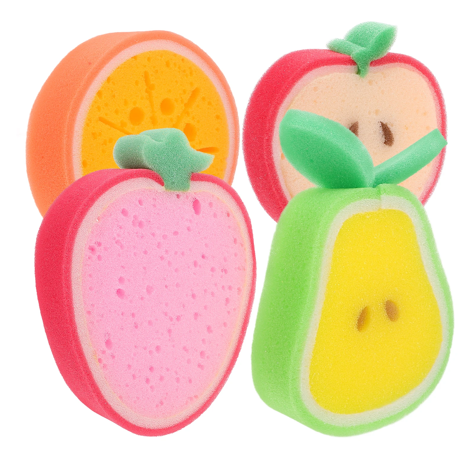 4 Pcs Fruit Shaped Thick Sponges Kitchen Cleaning Supplies Non Scratch Reusable Scrubbers For Dishes Pots Home Use
4 Pcs Fruit Shaped Thick Sponges Kitchen Cleaning Supplies Non Scratch Reusable Scrubbers For Dishes Pots Home Use