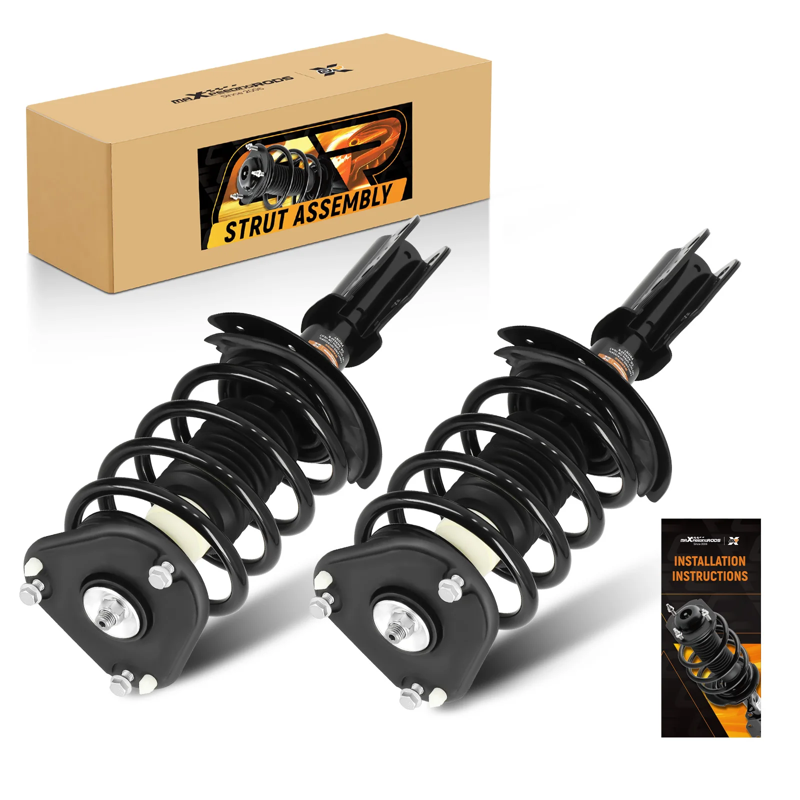 2x Front Struts w/ Coil Spring Assembly For 2000 2001 2002-2005 Buick LeSabre
2x Front Struts w/ Coil Spring Assembly For 2000 2001 2002-2005 Buick LeSabre
