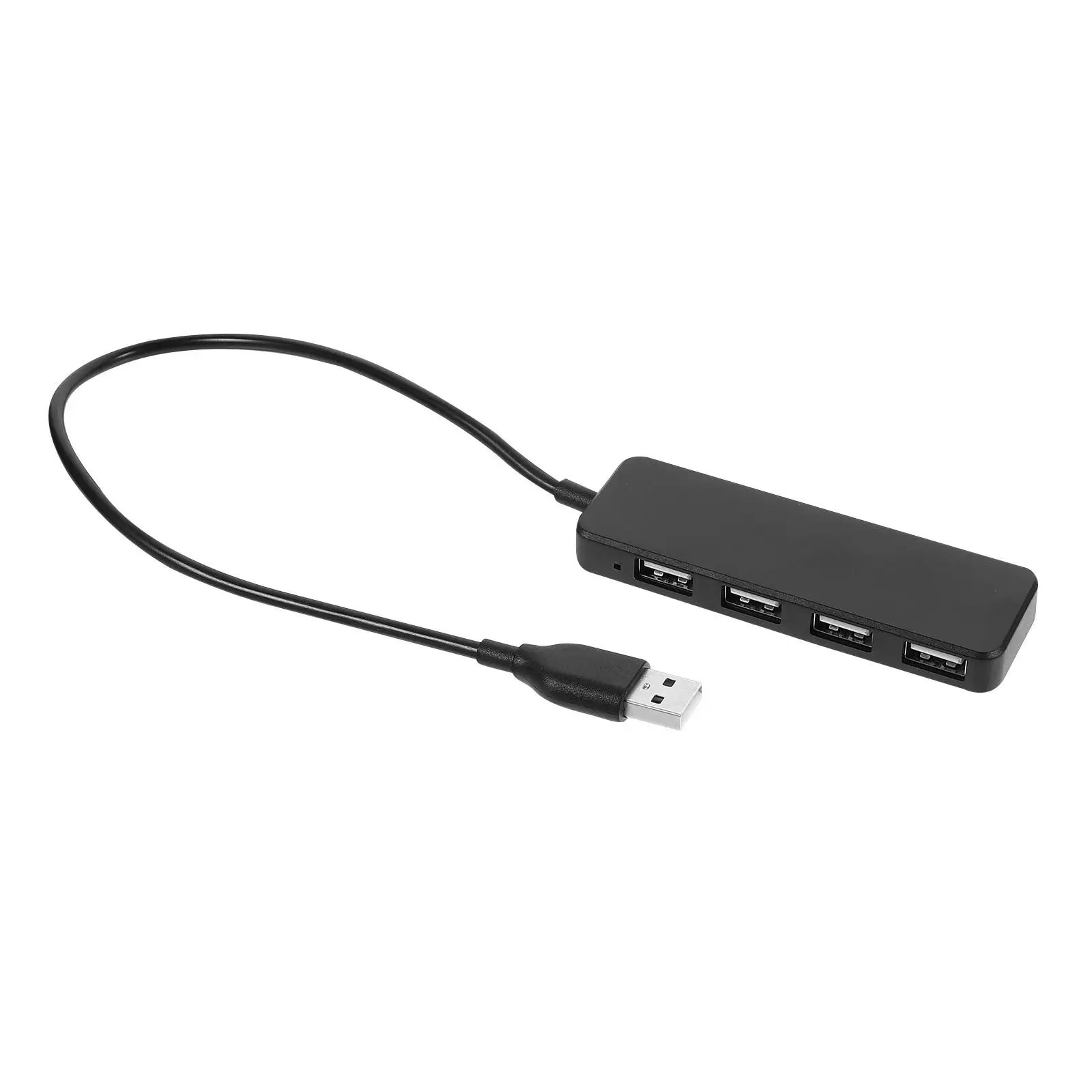 USB Hub 2.0 1 to 4 Ports Ultra thin Splitter Black Plastic Adapter Computer Cable ganizer Heat Dissipation Safe Reliable ABS
USB Hub 2.0 1 to 4 Ports Ultra thin Splitter Black Plastic Adapter Computer Cable ganizer Heat Dissipation Safe Reliable ABS