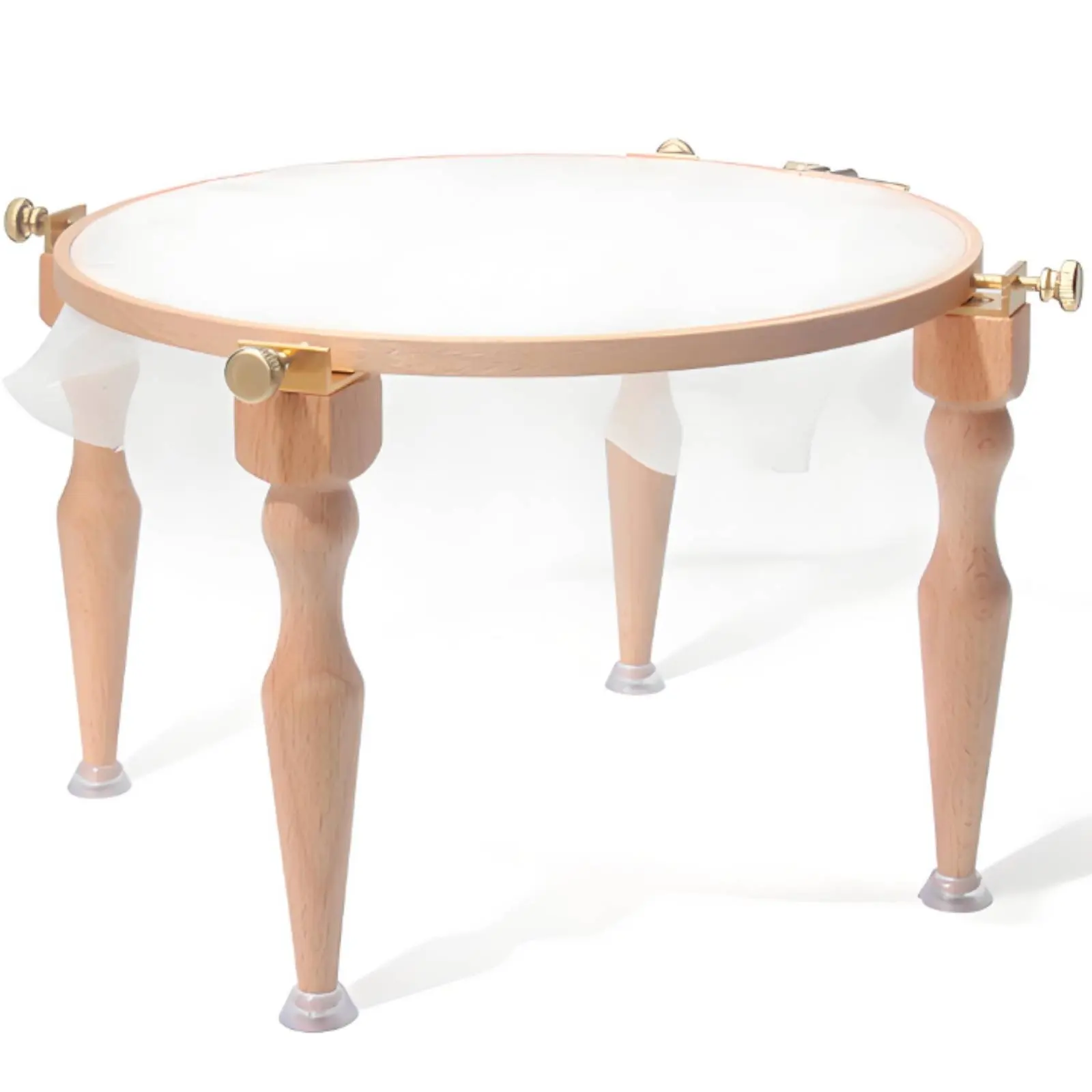 Embroidery Hoop Support Legs Stable Needlework Support Legs Tabletop Embroidery Frame Non-Slip Craft Tool for Sewing Room
Embroidery Hoop Support Legs Stable Needlework Support Legs Tabletop Embroidery Frame Non-Slip Craft Tool for Sewing Room