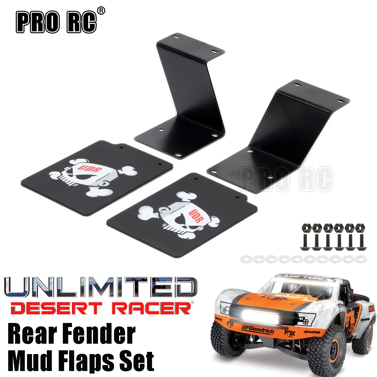 1 комплект, комплект брызговиков заднего крыла для Traxxas 1/7 UDR Unltd. Неограниченный гоночный автомобиль Desert Racer 85076-4 85086-4 Rc
1 комплект, комплект брызговиков заднего крыла для Traxxas 1/7 UDR Unltd. Неограниченный гоночный автомобиль Desert Racer 85076-4 85086-4 Rc