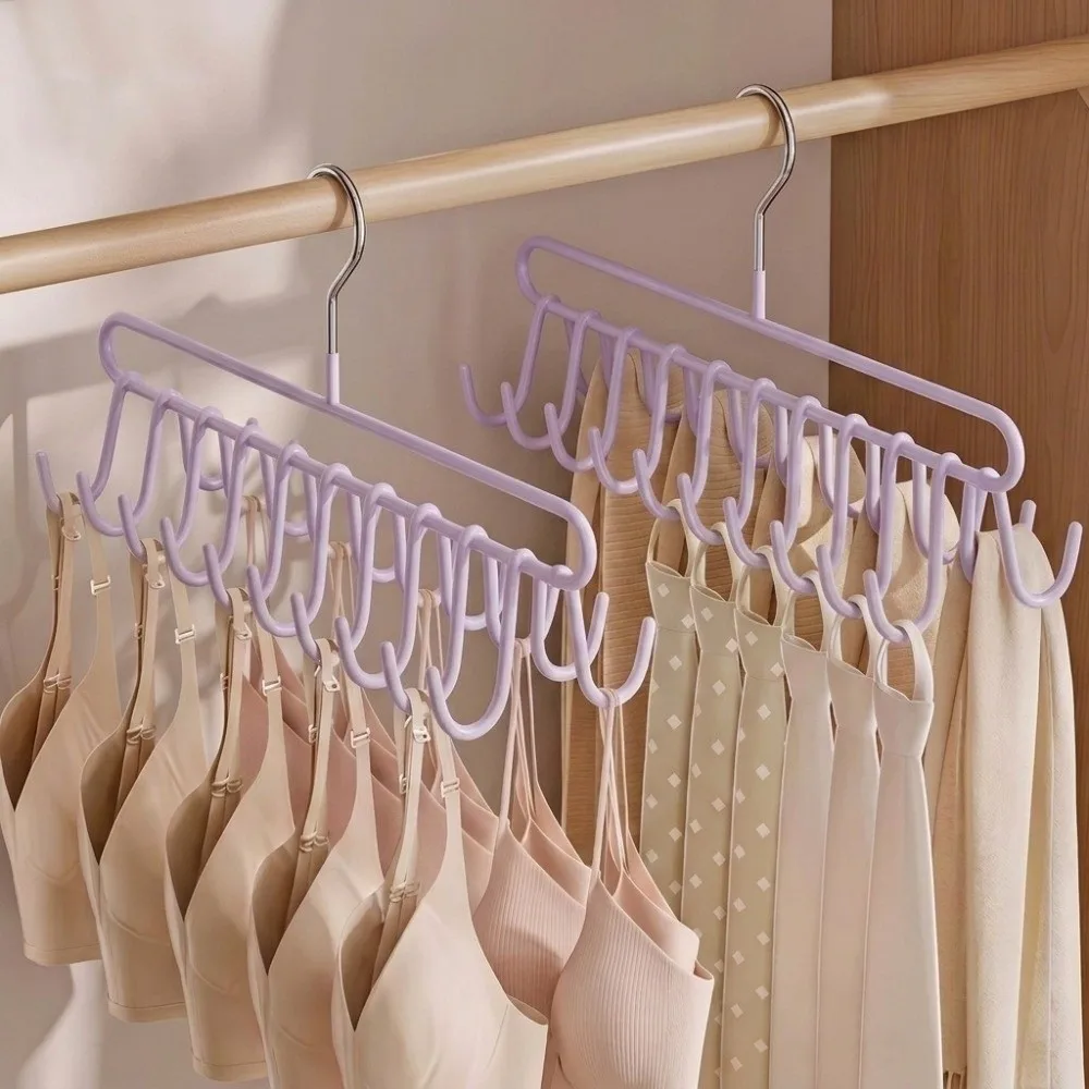 2PCS Practical 20 Hooks Camisole Bra Hook Metal Space Saving Vest Rack Non-slip Clothes Drying Rack Bedroom
2PCS Practical 20 Hooks Camisole Bra Hook Metal Space Saving Vest Rack Non-slip Clothes Drying Rack Bedroom
