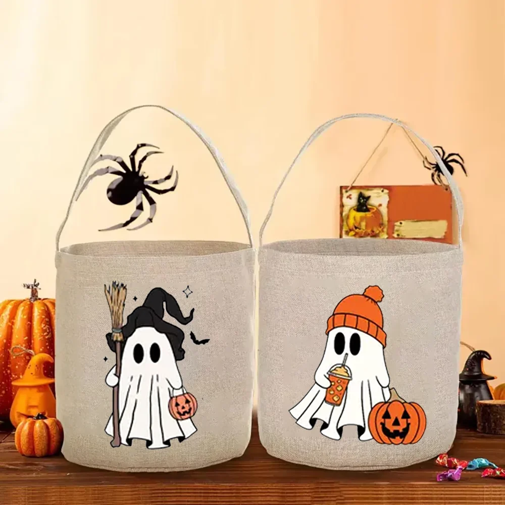 1Pcs Halloween Trick or Treat Bag Horror Season Candy Bucket Fall Holiday Gift for Kids Home Decor Cute Ghost Pumpkin Basket
1Pcs Halloween Trick or Treat Bag Horror Season Candy Bucket Fall Holiday Gift for Kids Home Decor Cute Ghost Pumpkin Basket