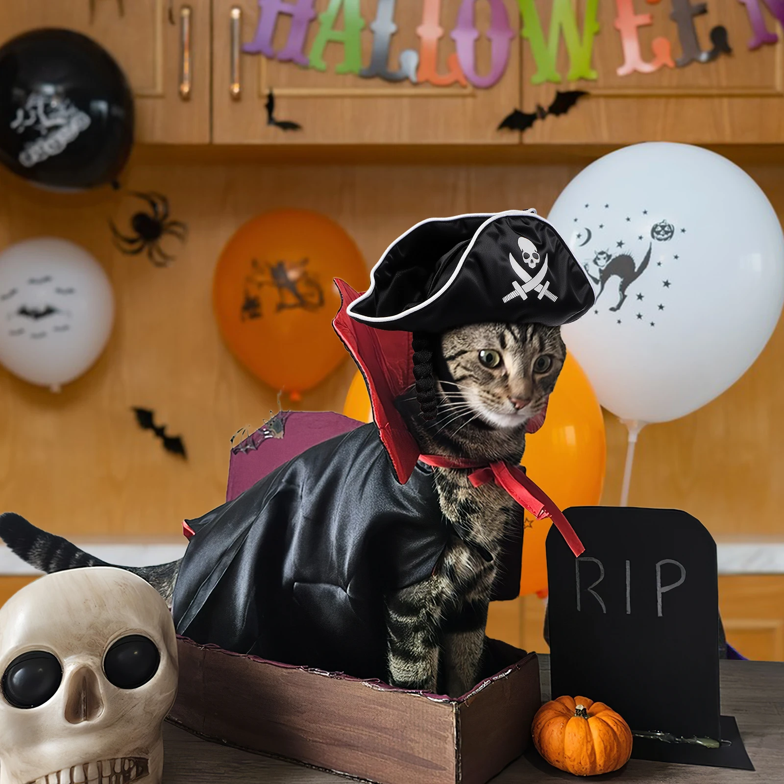 Costume Dog Halloween Hat Halloween Party Supplies Cosplay Props Pirate Cosplay Costume Pet Pirate Hat Dog Coat Jacket
Costume Dog Halloween Hat Halloween Party Supplies Cosplay Props Pirate Cosplay Costume Pet Pirate Hat Dog Coat Jacket
