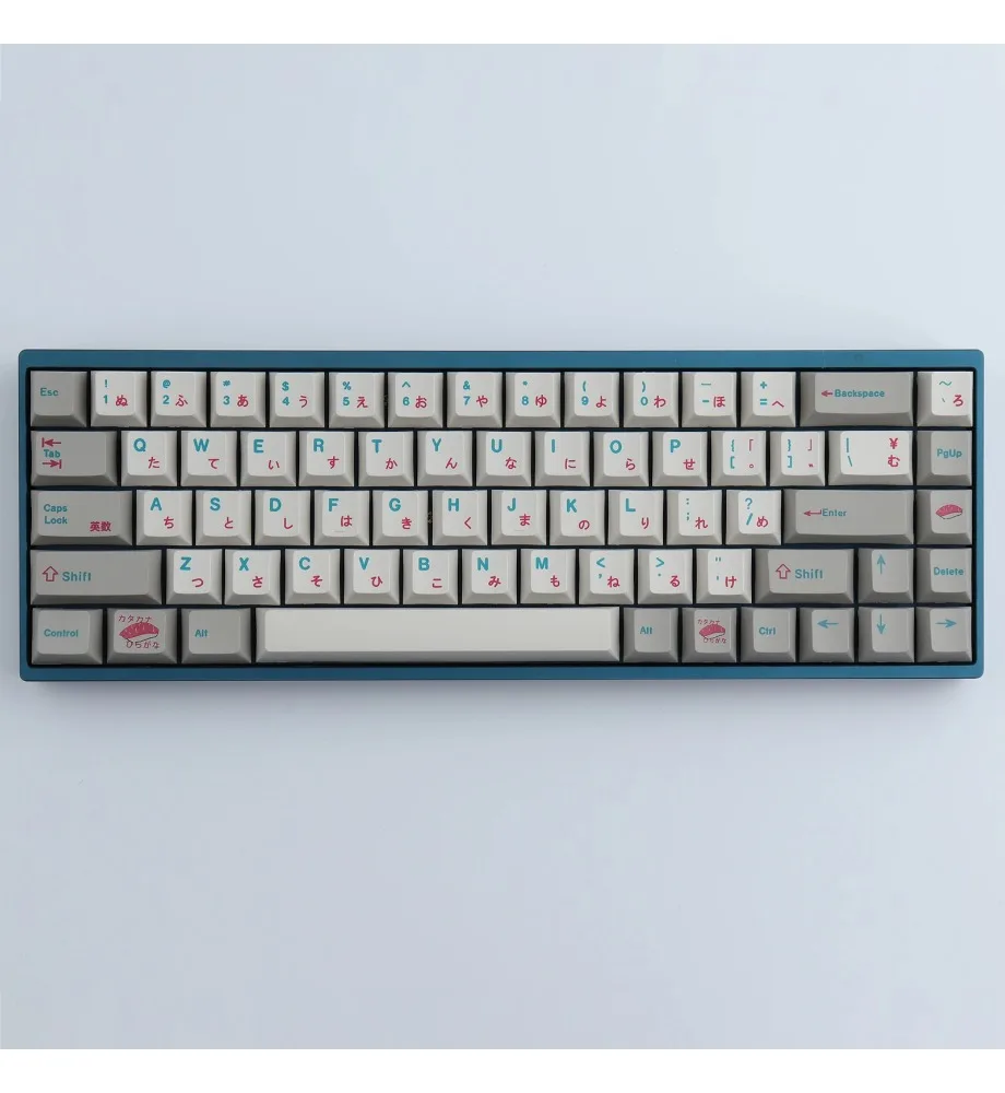 Gray-white sushi keycaps 124-key PBT original high-sublimation process brand new compatible with various mechanical keyboards
Gray-white sushi keycaps 124-key PBT original high-sublimation process brand new compatible with various mechanical keyboards