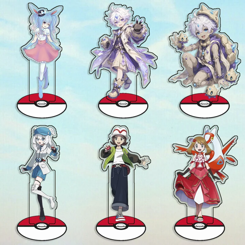 Recycled Acrylic Standees for Pokemon Elio May Latias Desk Decoration Decorative Creativity Cute Gift 15cm
Recycled Acrylic Standees for Pokemon Elio May Latias Desk Decoration Decorative Creativity Cute Gift 15cm
