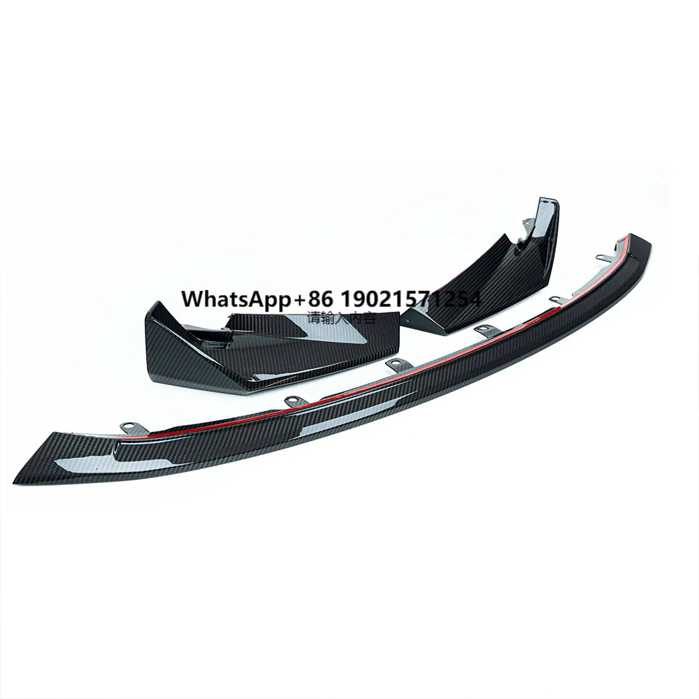 Real Dry Carbon Fiber Front Bumper Splitter Front Lip Accessory Trim for M3 M4 G80 G81G82 G83 CSL Style Racing Upgrade
Real Dry Carbon Fiber Front Bumper Splitter Front Lip Accessory Trim for M3 M4 G80 G81G82 G83 CSL Style Racing Upgrade