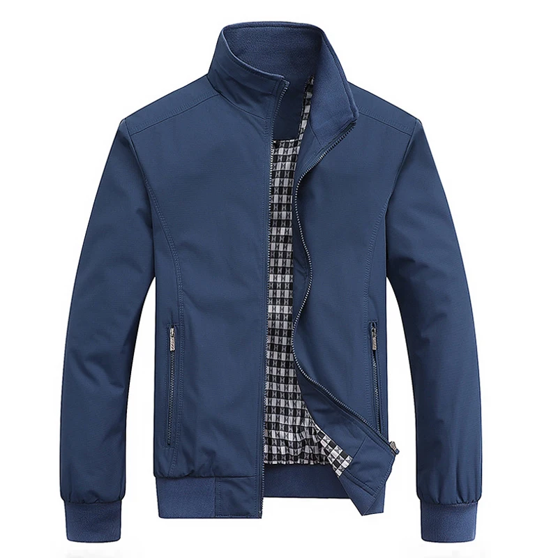 Spring Autumn Men's Bomber Jackets Leisure Men Stand Collar Windbreaker Zipper Pilot Coats Men Business Work Jackets Clothing
Spring Autumn Men's Bomber Jackets Leisure Men Stand Collar Windbreaker Zipper Pilot Coats Men Business Work Jackets Clothing