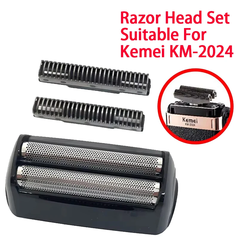 Blade Shaver Head For KM-2024 Men's Electric Shaver Razor Mesh Blade Net Original Beard Shaving Parts 2024
Blade Shaver Head For KM-2024 Men's Electric Shaver Razor Mesh Blade Net Original Beard Shaving Parts 2024