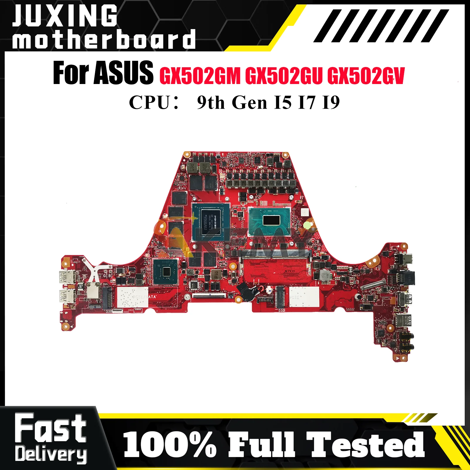 GX502GW Laptop Motherboard For ASUS ROG Zephyrus MW502G GX502GV GX502G GX502GU GX502GW GX502GM Mainboard I5 I7 I9 CPU 100% tests
GX502GW Laptop Motherboard For ASUS ROG Zephyrus MW502G GX502GV GX502G GX502GU GX502GW GX502GM Mainboard I5 I7 I9 CPU 100% tests