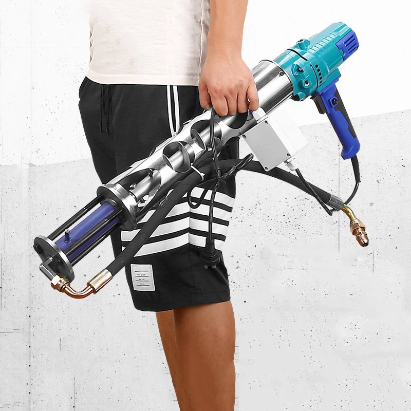 1500W Handheld Spraying Machine Portable High Pressure Waterproof Spray Paint Machine For Polyurethane Putty Cement Grouting
1500W Handheld Spraying Machine Portable High Pressure Waterproof Spray Paint Machine For Polyurethane Putty Cement Grouting