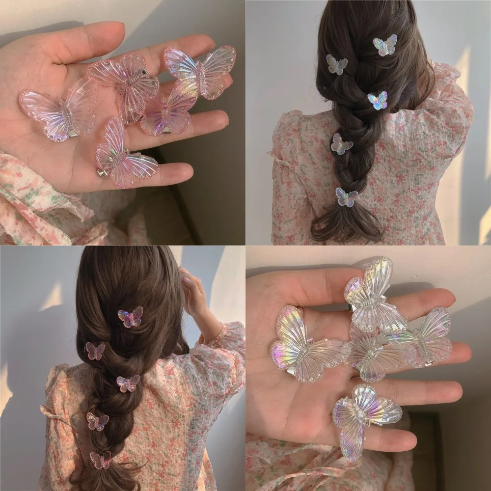 5/10Pcs Fashion Girl Transparent Butterfly Pink Hairpin Children Heart Shape Hair Clip Women Barrettes Headband Hair Accessories
5/10Pcs Fashion Girl Transparent Butterfly Pink Hairpin Children Heart Shape Hair Clip Women Barrettes Headband Hair Accessories