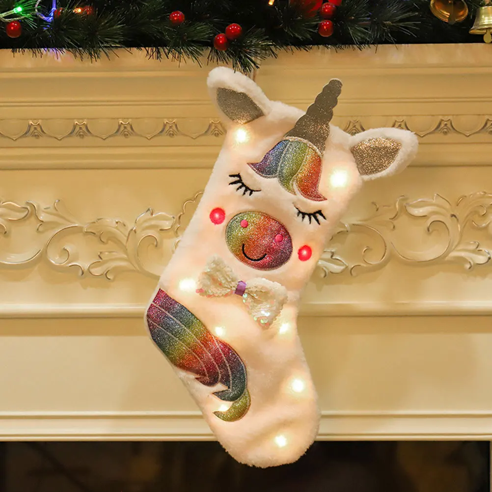 Christmas Socks Gift Bag Holder Light Up Stocking For Tree Wall Fireplace Holiday Party Decor Festive
Christmas Socks Gift Bag Holder Light Up Stocking For Tree Wall Fireplace Holiday Party Decor Festive