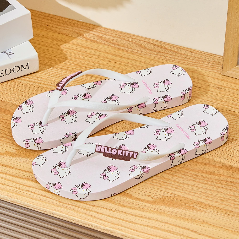 Cute Hello Kitty Girls Flip Flops Slippers Sanrio Anime Woman Summer Home Slippers Kawaii Eva Shoes Anti-Slip Bathroom Shoes2025
Cute Hello Kitty Girls Flip Flops Slippers Sanrio Anime Woman Summer Home Slippers Kawaii Eva Shoes Anti-Slip Bathroom Shoes2025