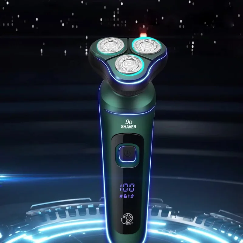New 9D Floating Electric Shaver, Smart Digital Display Beard Trimmer, Full Body Washable Multifunctional Razor
New 9D Floating Electric Shaver, Smart Digital Display Beard Trimmer, Full Body Washable Multifunctional Razor