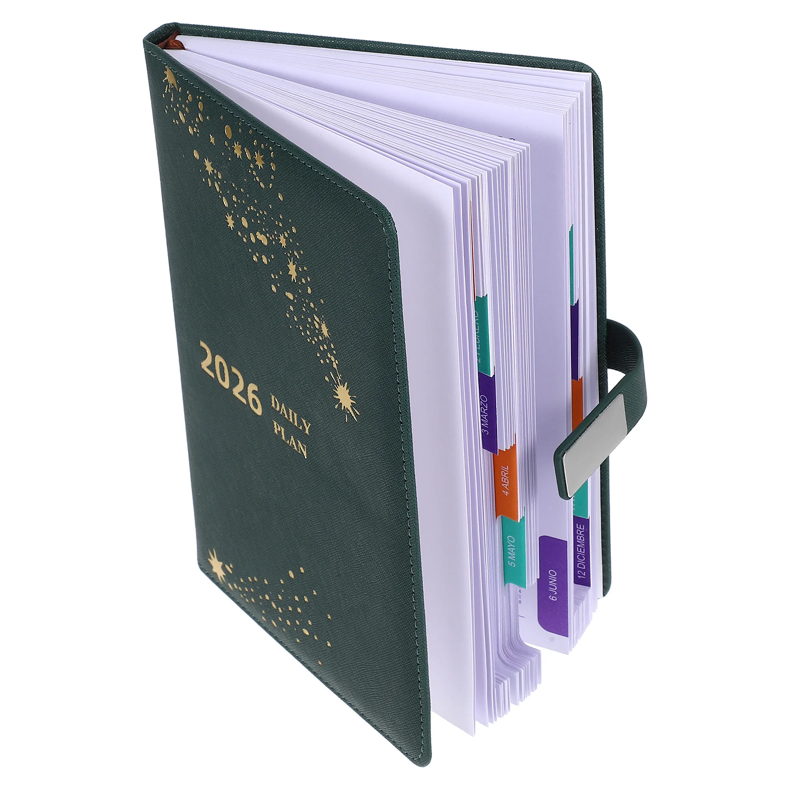A5 Size PU Cover Daily Planner Notebook Calendar 2026 Year Agenda Books Stylish Diary Paper
A5 Size PU Cover Daily Planner Notebook Calendar 2026 Year Agenda Books Stylish Diary Paper