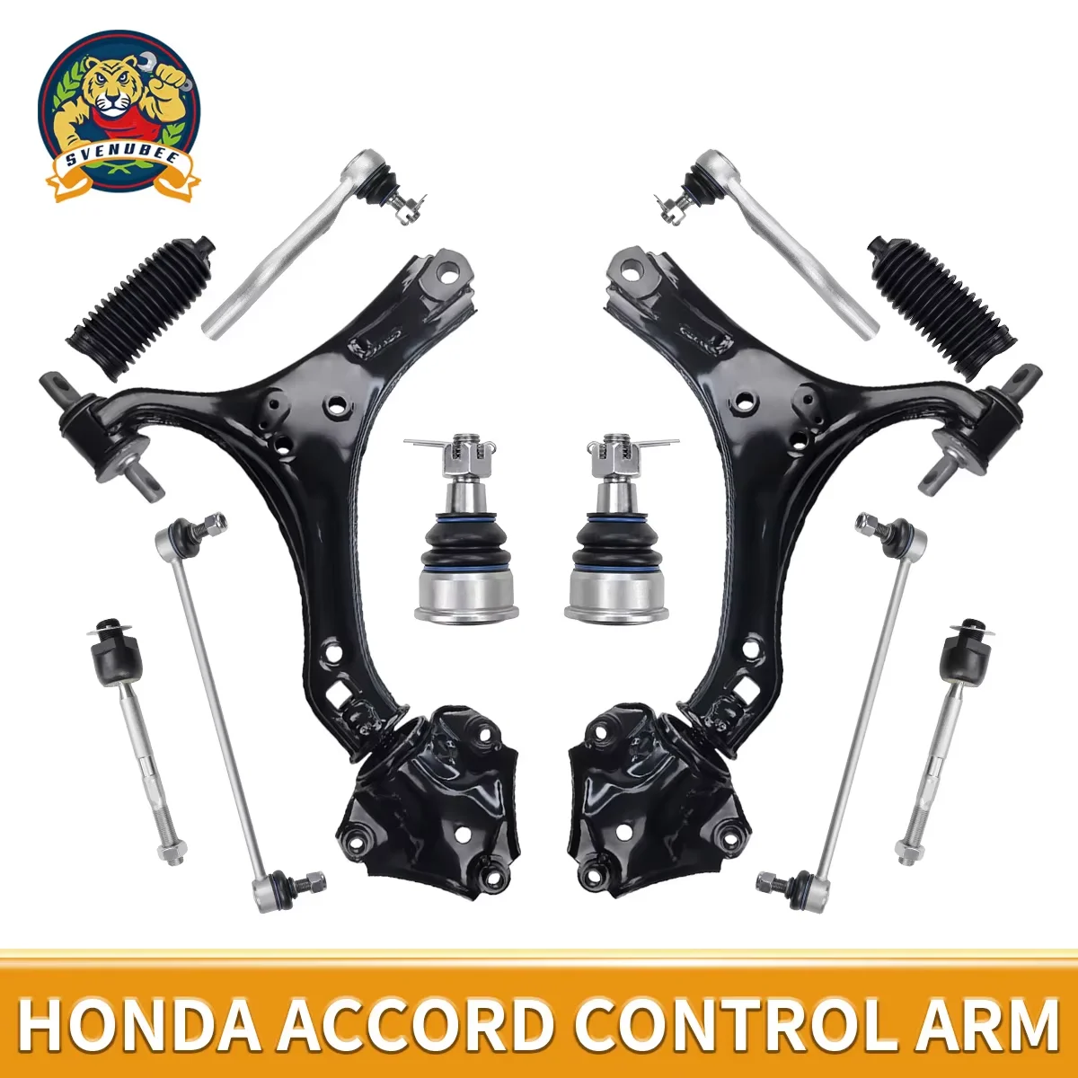 Svenubee 12Pcs Kits Front Lower Control Arm Ball Joint Stabilizer Link Tie Rod Boot for Honda Accord 2013 2014 2015 2016 2017
Svenubee 12Pcs Kits Front Lower Control Arm Ball Joint Stabilizer Link Tie Rod Boot for Honda Accord 2013 2014 2015 2016 2017