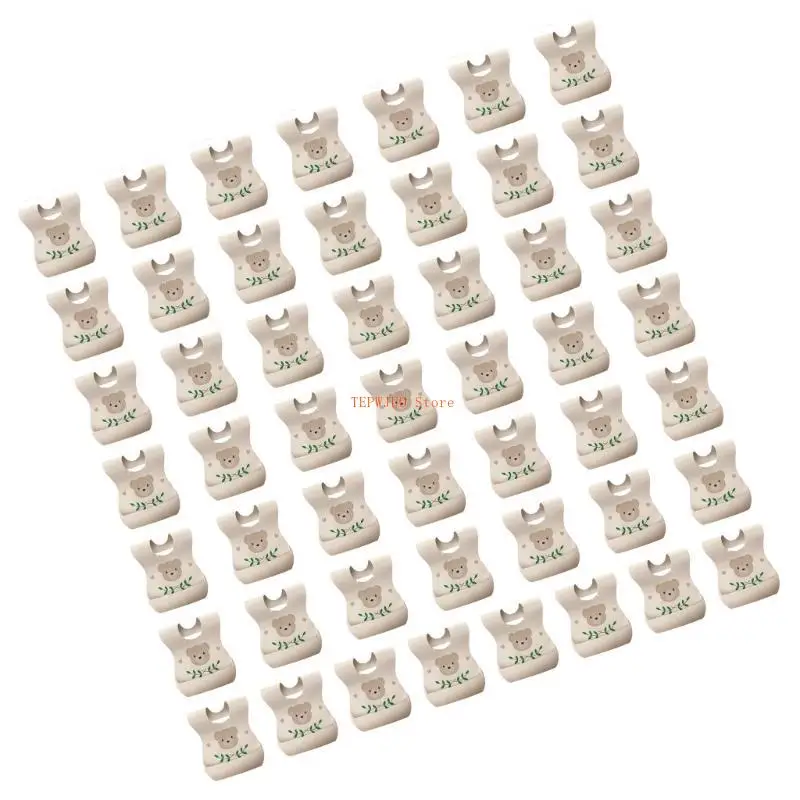 U50F Pack Of 50 Baby Bib Disposable Toddler Bib Bear Pattern Newborns Bib Designed for Comfort & Against
U50F Pack Of 50 Baby Bib Disposable Toddler Bib Bear Pattern Newborns Bib Designed for Comfort & Against