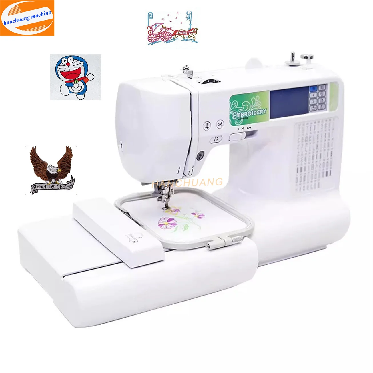 Factory Wholesale Household Sewing Machine Small Sewing and Embroidery All-in-one Machine
Factory Wholesale Household Sewing Machine Small Sewing and Embroidery All-in-one Machine