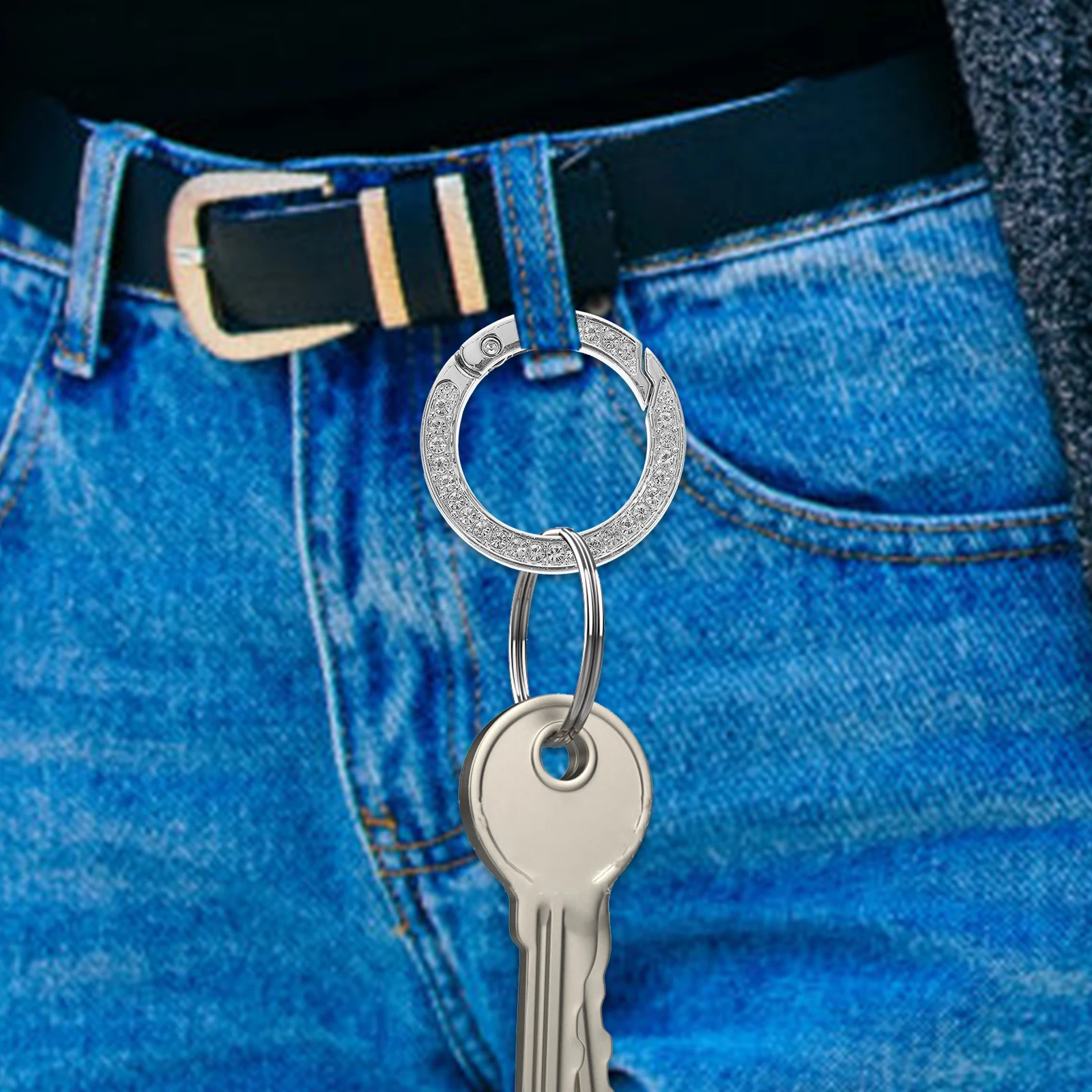 10pcs Keychain Luggage Strap Connector Alloy D Ring Buckle For Diy Craft Handbag Sewing Bag Accessories Reusable Metal Rings
10pcs Keychain Luggage Strap Connector Alloy D Ring Buckle For Diy Craft Handbag Sewing Bag Accessories Reusable Metal Rings