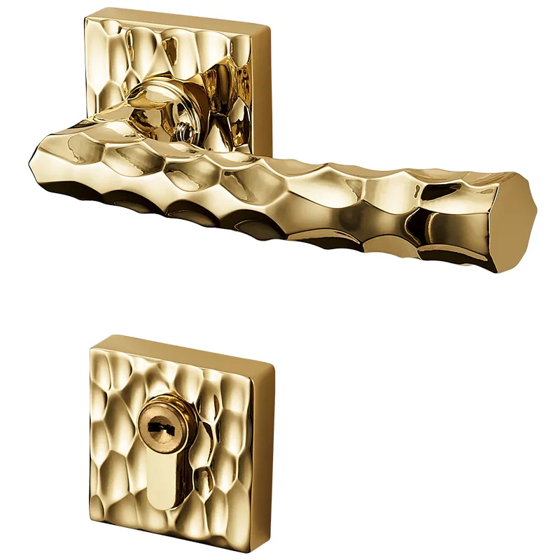 Modern Simple Door Lock Silent Bedroom Bathroom Wooden Door Universal Gold Brass Room Door Lock
Modern Simple Door Lock Silent Bedroom Bathroom Wooden Door Universal Gold Brass Room Door Lock