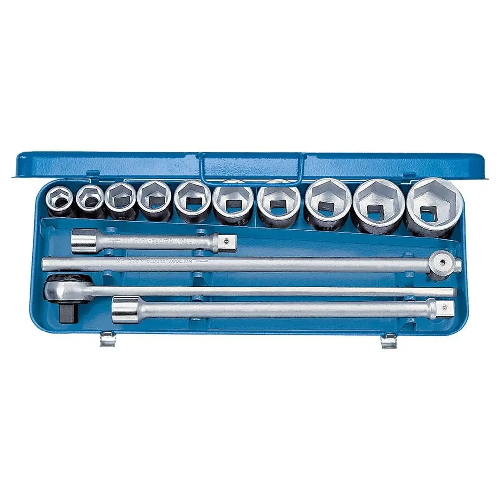 3/4 14-Piece Hex Socket Set, 22-50mm Range
3/4 14-Piece Hex Socket Set, 22-50mm Range