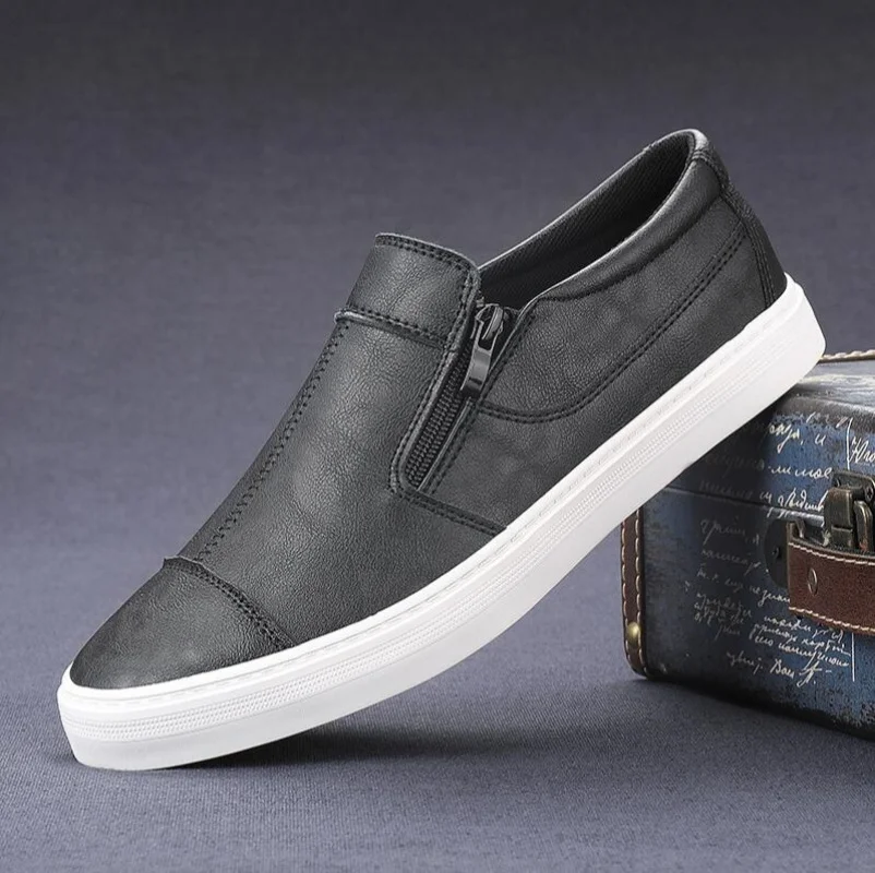 Shoes Man 2025 Trend High Quality Leather Casual Shoes Luxury Comfortable Loafers Fashion Moccasins Flats Men Driving Shoes
Shoes Man 2025 Trend High Quality Leather Casual Shoes Luxury Comfortable Loafers Fashion Moccasins Flats Men Driving Shoes