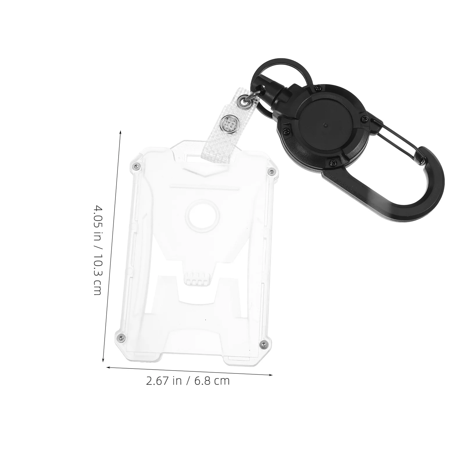 Id Badge Holder Retractable Clip 1Set Protective Sleeve for Credit Id Access Bus Cards Elegant Design ABS Pc Security
Id Badge Holder Retractable Clip 1Set Protective Sleeve for Credit Id Access Bus Cards Elegant Design ABS Pc Security