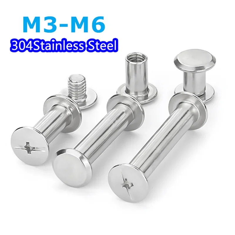 304 Stainless Steel Leather Bag Belt Photo Scrapbook Album Book Post Binding Screw Chicago Screw Nail Rivet Bolt M3 M4 M5 M6
304 Stainless Steel Leather Bag Belt Photo Scrapbook Album Book Post Binding Screw Chicago Screw Nail Rivet Bolt M3 M4 M5 M6