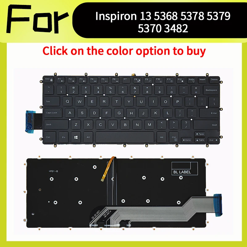 Новая клавиатура для Inspiron 3379 3480 3482 3490 5368 5378 5379 P89G P61F P78G Latitude 3490 E3490 L3490
Новая клавиатура для Inspiron 3379 3480 3482 3490 5368 5378 5379 P89G P61F P78G Latitude 3490 E3490 L3490