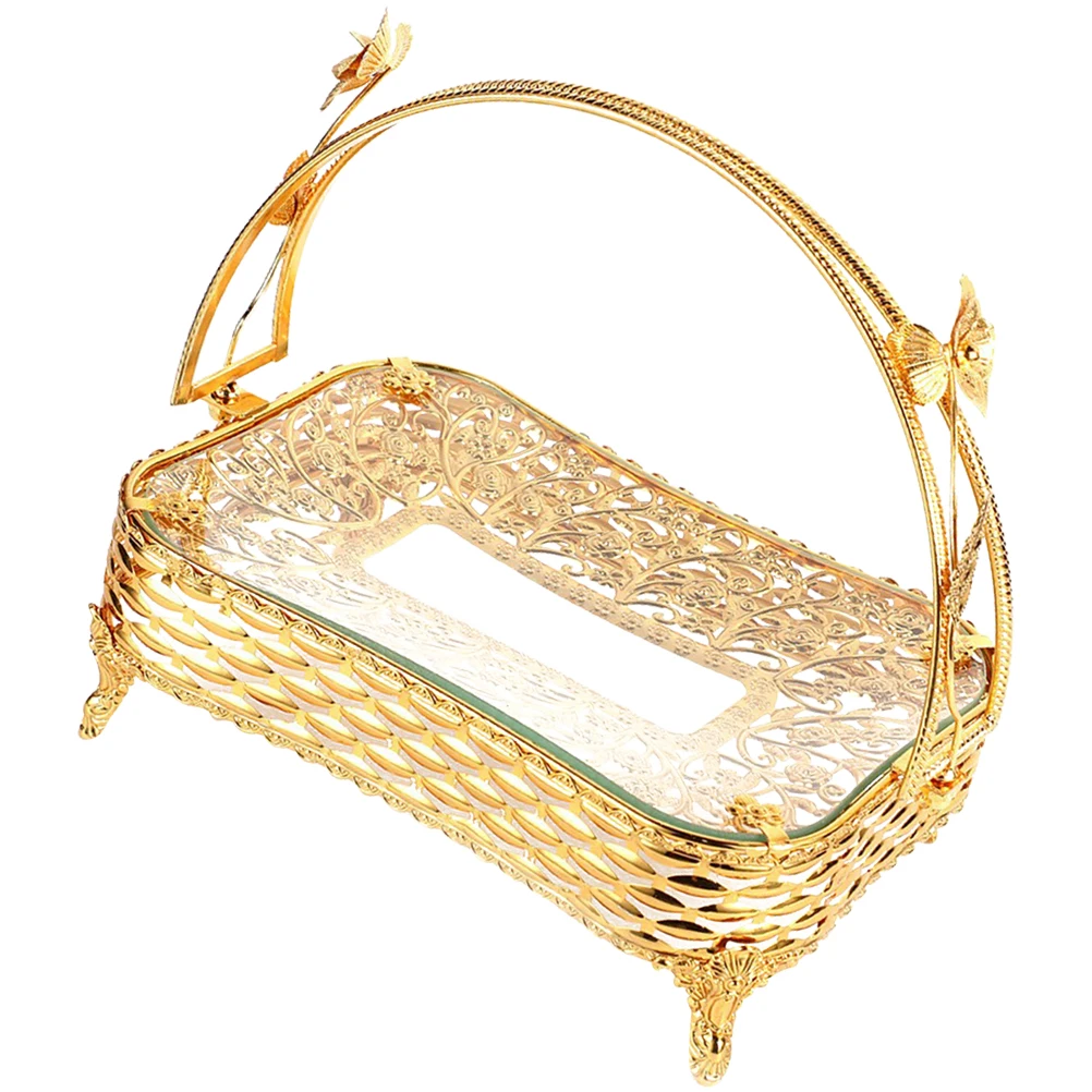 Fruit Basket Snacks Tray Bread Container Iron Desktop Food Storage Handheld Wire Picnic Hotel Decor Large Capacity
Fruit Basket Snacks Tray Bread Container Iron Desktop Food Storage Handheld Wire Picnic Hotel Decor Large Capacity