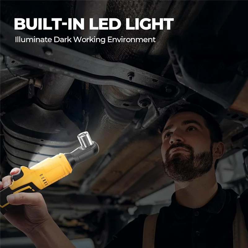 ABKU-Cordless Ratchet Wrench 74Ft-Lbs Compatible 20V Max Battery 3/8-Inch Brushless Power With Speed Variable Speed
ABKU-Cordless Ratchet Wrench 74Ft-Lbs Compatible 20V Max Battery 3/8-Inch Brushless Power With Speed Variable Speed