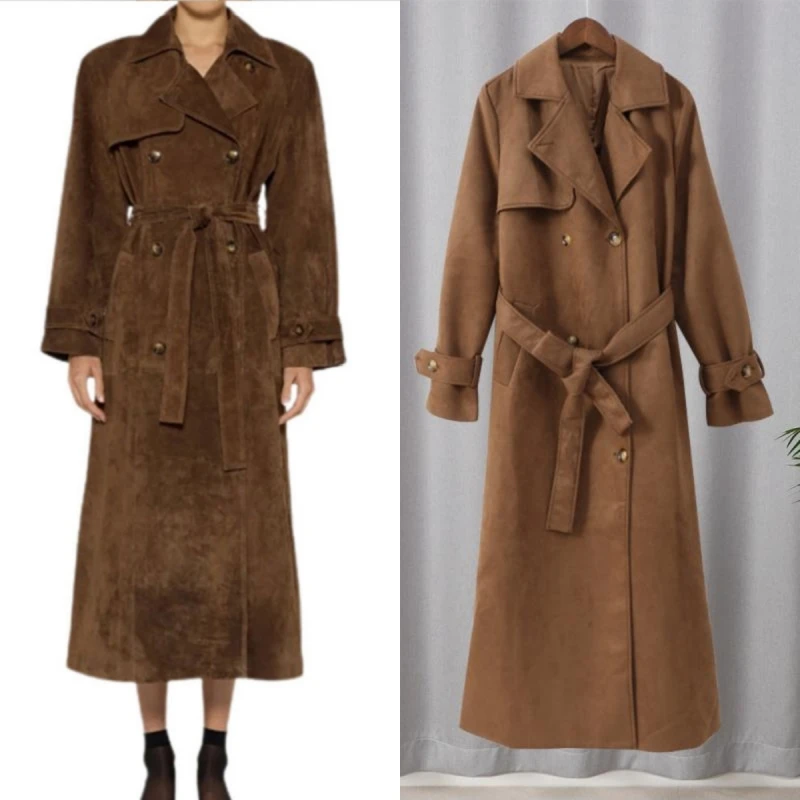 Solid Temperament Coats For Women Lapel Long Sleeve Spliced Single Breasted Chic Jackets Female Fashion New Style
Solid Temperament Coats For Women Lapel Long Sleeve Spliced Single Breasted Chic Jackets Female Fashion New Style