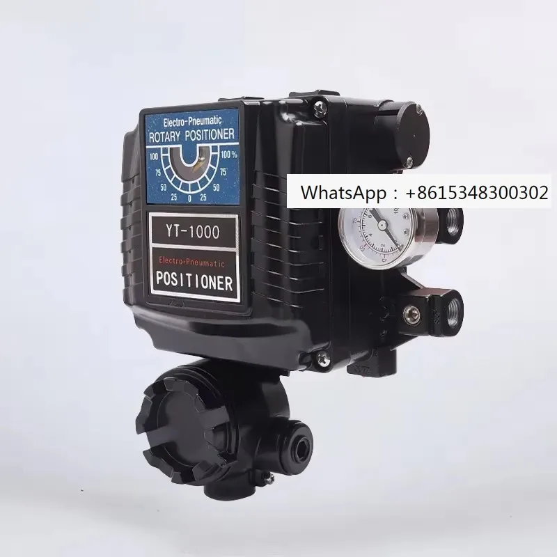 Electric pneumatic intelligent YT1000 valve rotary line type, signal 4-20mA
Electric pneumatic intelligent YT1000 valve rotary line type, signal 4-20mA