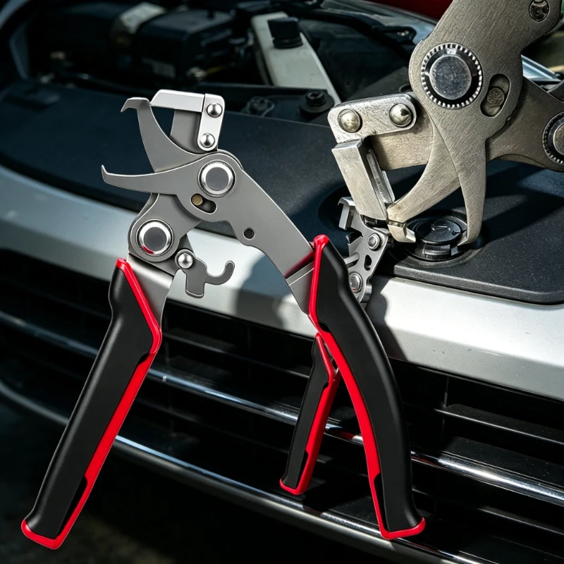 Stainless Steel Automotive Clip Pliers Fastener Removal Tool Trim Upholstery Extractor for Car Door Panel Mechanic DIY Workshop
Stainless Steel Automotive Clip Pliers Fastener Removal Tool Trim Upholstery Extractor for Car Door Panel Mechanic DIY Workshop