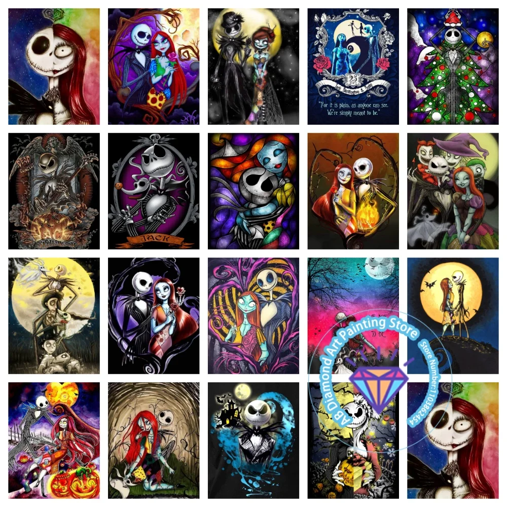 The Nightmare Before Christmas AB Diamond Painting Kit Square Round Diamond 5D DIY Mosaic Handmade Art Exquisite Gift Home Decor
The Nightmare Before Christmas AB Diamond Painting Kit Square Round Diamond 5D DIY Mosaic Handmade Art Exquisite Gift Home Decor