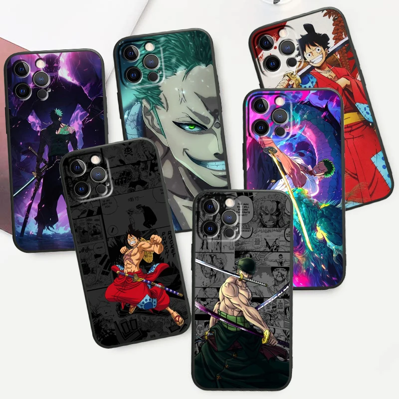 Zoro Anime One Piece Cute Art For iPhone 15 14 13 12 11 XS XR X 8 7 SE Pro Max Plus Mini Black Phone Case
Zoro Anime One Piece Cute Art For iPhone 15 14 13 12 11 XS XR X 8 7 SE Pro Max Plus Mini Black Phone Case