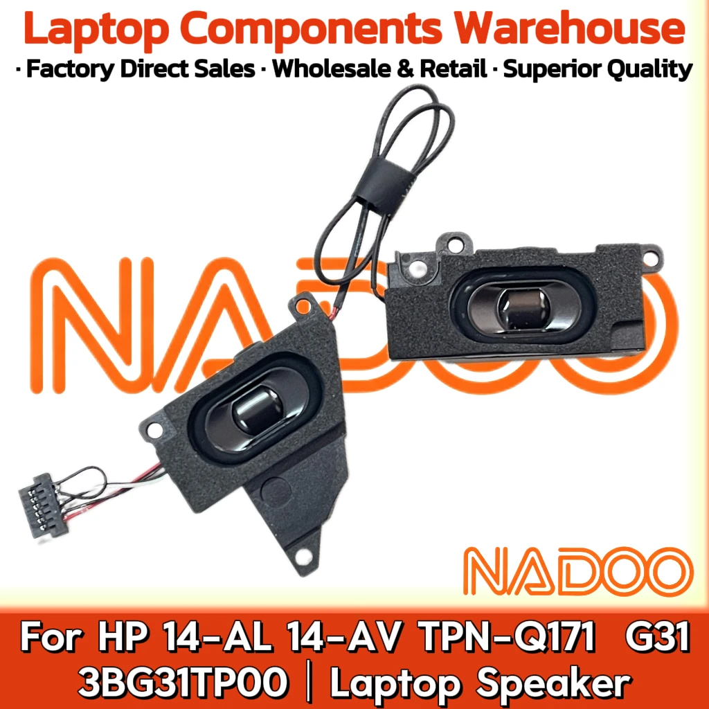 New Original Laptop Notebook Audio Speaker For HP 14-AL 14-AV TPN-Q171 G31 3BG31TP00 built-in speaker horn audio
New Original Laptop Notebook Audio Speaker For HP 14-AL 14-AV TPN-Q171 G31 3BG31TP00 built-in speaker horn audio