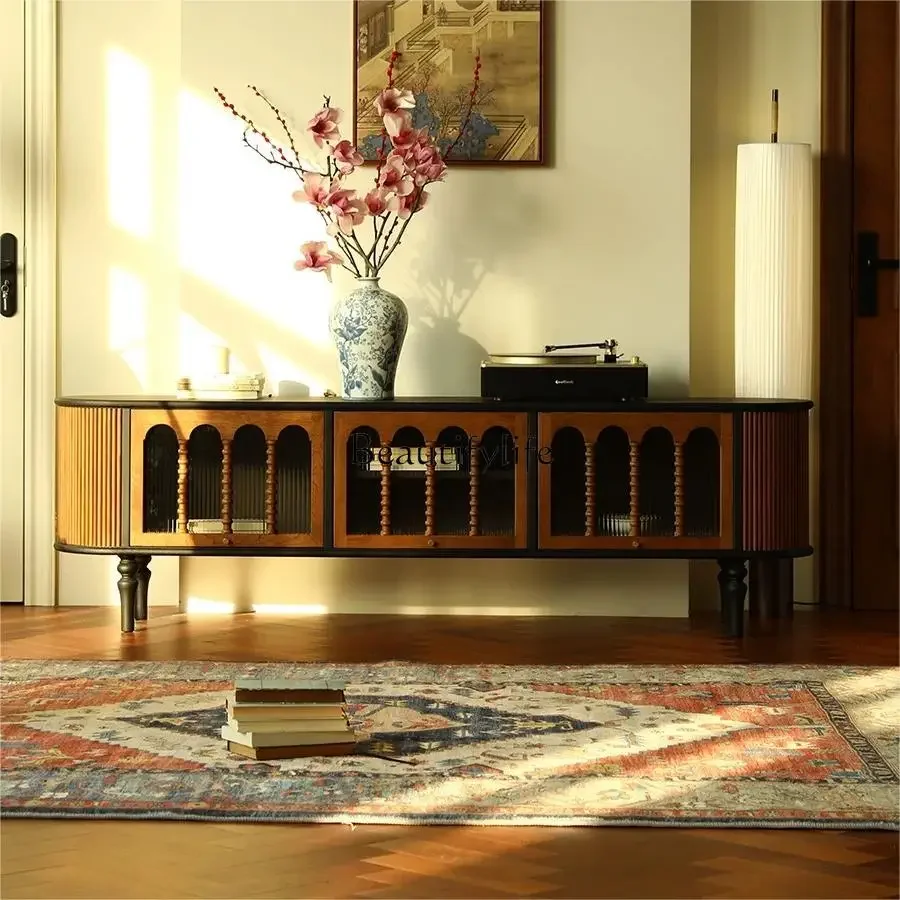 LXNanyang style retro TV cabinet living room solid wood medium and ancient style storage lockerSSS
LXNanyang style retro TV cabinet living room solid wood medium and ancient style storage lockerSSS