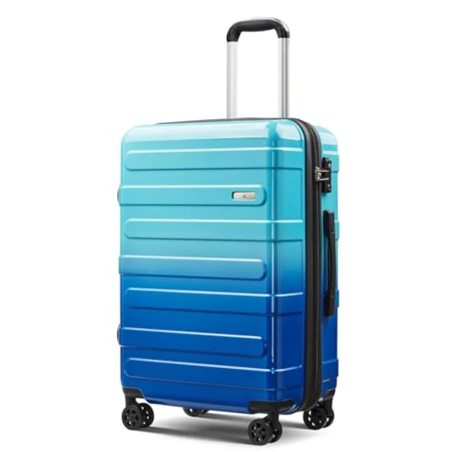 Carry on Luggage Checke Airline Approved, 24 Inch Hardside Suitcase with Wheels TSA Lock, PC+ABS Lightweight Carry on Suitcases
Carry on Luggage Checke Airline Approved, 24 Inch Hardside Suitcase with Wheels TSA Lock, PC+ABS Lightweight Carry on Suitcases