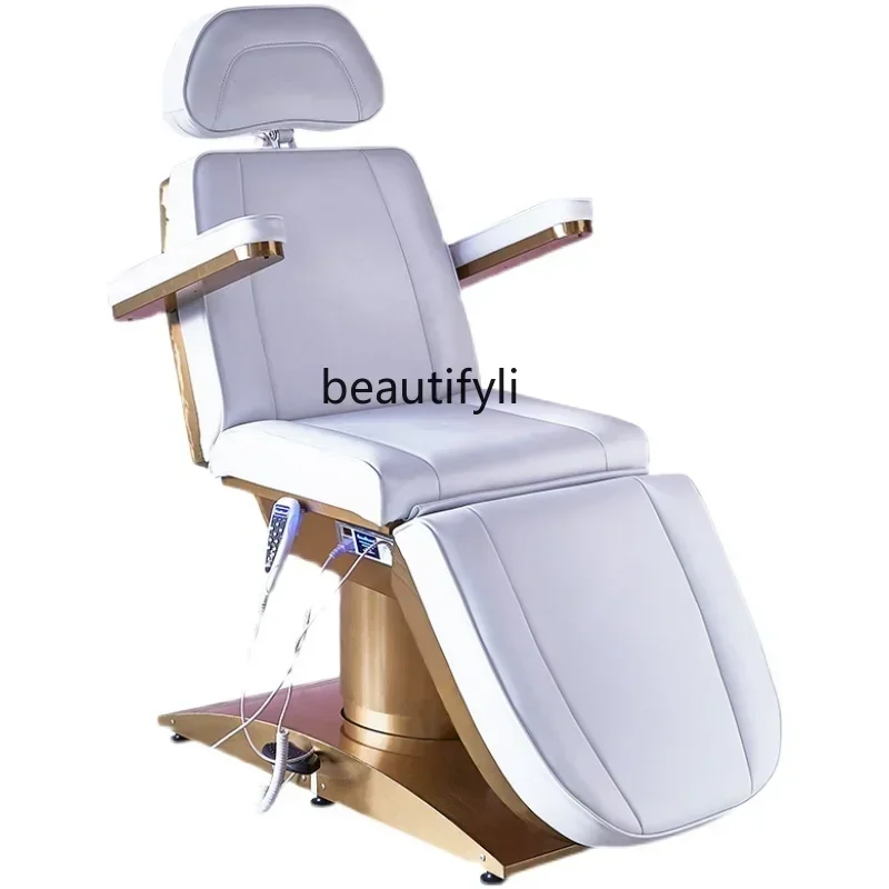 cc182l Automatic Intelligent Facial Eyelash Bed Three-Motor Folding for Beauty Salons Physiotherapy Massage Nursing Bed
cc182l Automatic Intelligent Facial Eyelash Bed Three-Motor Folding for Beauty Salons Physiotherapy Massage Nursing Bed