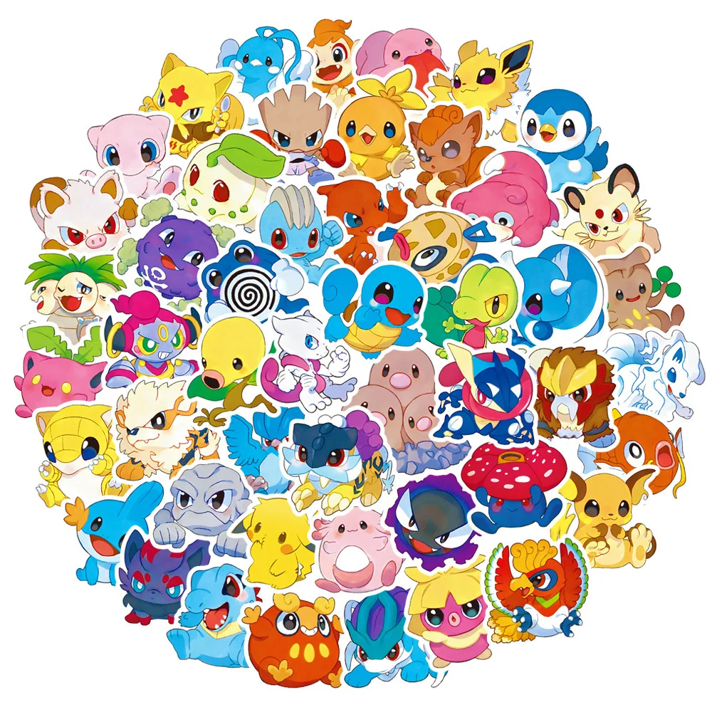 10/30/50pcs Funny Kawaii Pokemon Anime Cartoon Stickers Pikachu Decal Notebook Phone Laptop Car Cute Decoration Sticker Kids Toy
10/30/50pcs Funny Kawaii Pokemon Anime Cartoon Stickers Pikachu Decal Notebook Phone Laptop Car Cute Decoration Sticker Kids Toy