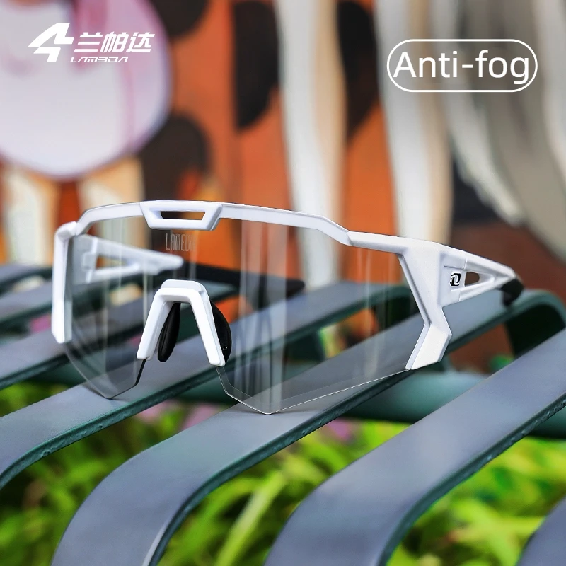 LAMEDA Color Changing Cycling Glasses Anti-fogging Photochromic Glasses Cycling Glasses Men's and Women's Bicycle Goggles
LAMEDA Color Changing Cycling Glasses Anti-fogging Photochromic Glasses Cycling Glasses Men's and Women's Bicycle Goggles