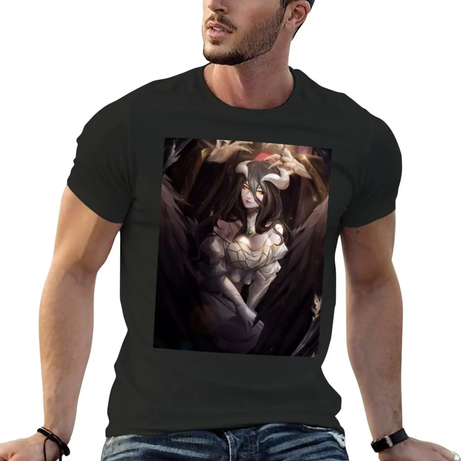 Realistic Albedo from Overlord Anime T-Shirt cotton graphic tees plus size clothes men graphic t shirts
Realistic Albedo from Overlord Anime T-Shirt cotton graphic tees plus size clothes men graphic t shirts