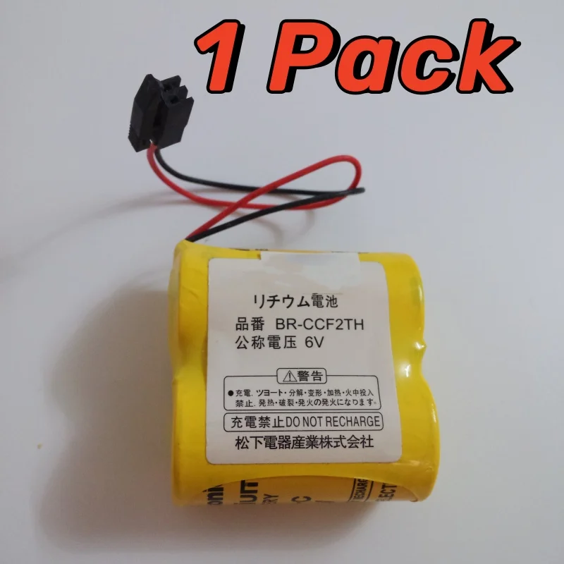 1 упаковка BR-CCF2TH 6V литиевый ПЛК аккумулятор 5000mAh для ЧПУ аксессуары с черным разъемом не перезаряжаемый
1 упаковка BR-CCF2TH 6V литиевый ПЛК аккумулятор 5000mAh для ЧПУ аксессуары с черным разъемом не перезаряжаемый