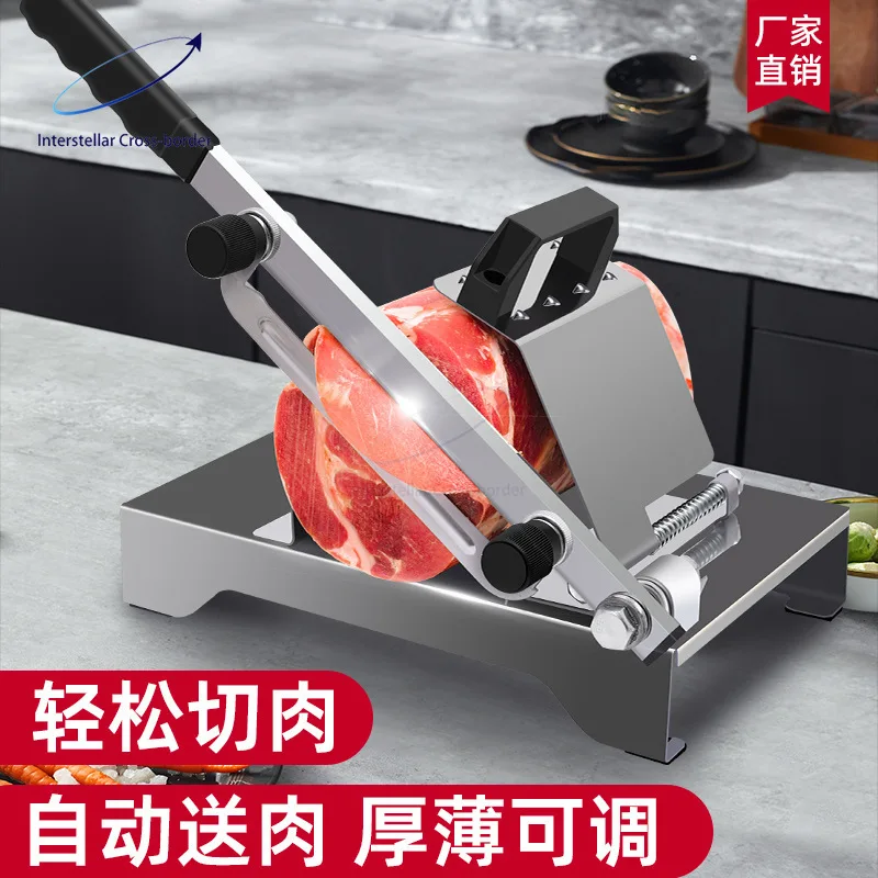 Automatic Feed Meat Slicer - Home & Commercial Frozen Meat Cutter, Ideal for Fat Beef Mutton & Vegetable Slicing
Automatic Feed Meat Slicer - Home & Commercial Frozen Meat Cutter, Ideal for Fat Beef Mutton & Vegetable Slicing