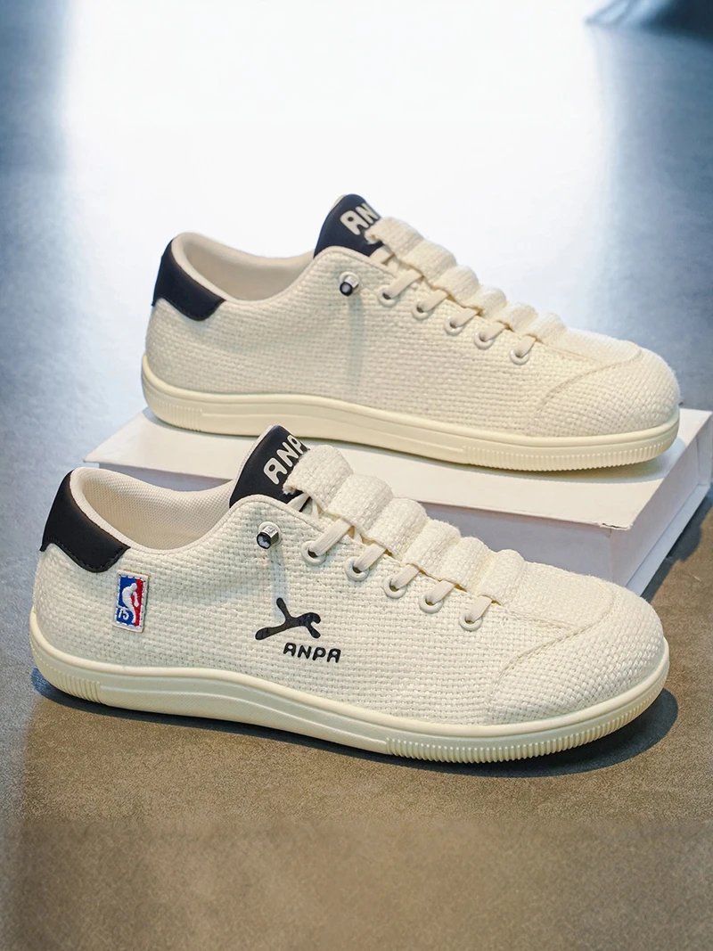 Lightweight Canvas Shoes Men's Summer 2026 Trendy Casual Anti-slip Board Shoes Linen Wide Head Cloth Shoes Student Sports
Lightweight Canvas Shoes Men's Summer 2026 Trendy Casual Anti-slip Board Shoes Linen Wide Head Cloth Shoes Student Sports