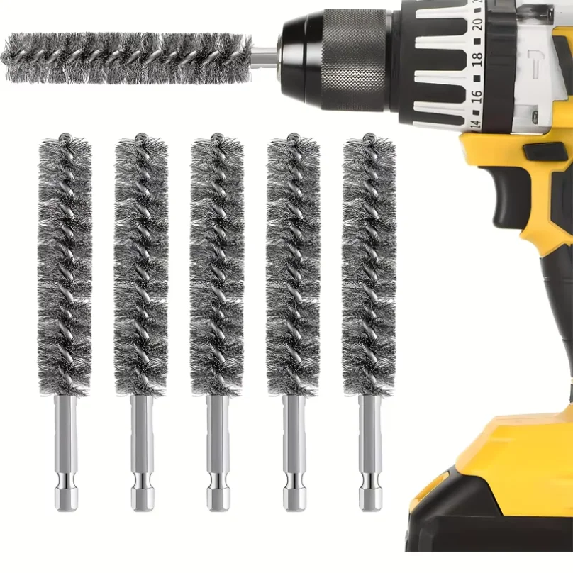 5 pieces Hexagonal shank steel wire brush for electric drill cleaning Stainless steel wire brush for electric drill cleaning
5 pieces Hexagonal shank steel wire brush for electric drill cleaning Stainless steel wire brush for electric drill cleaning