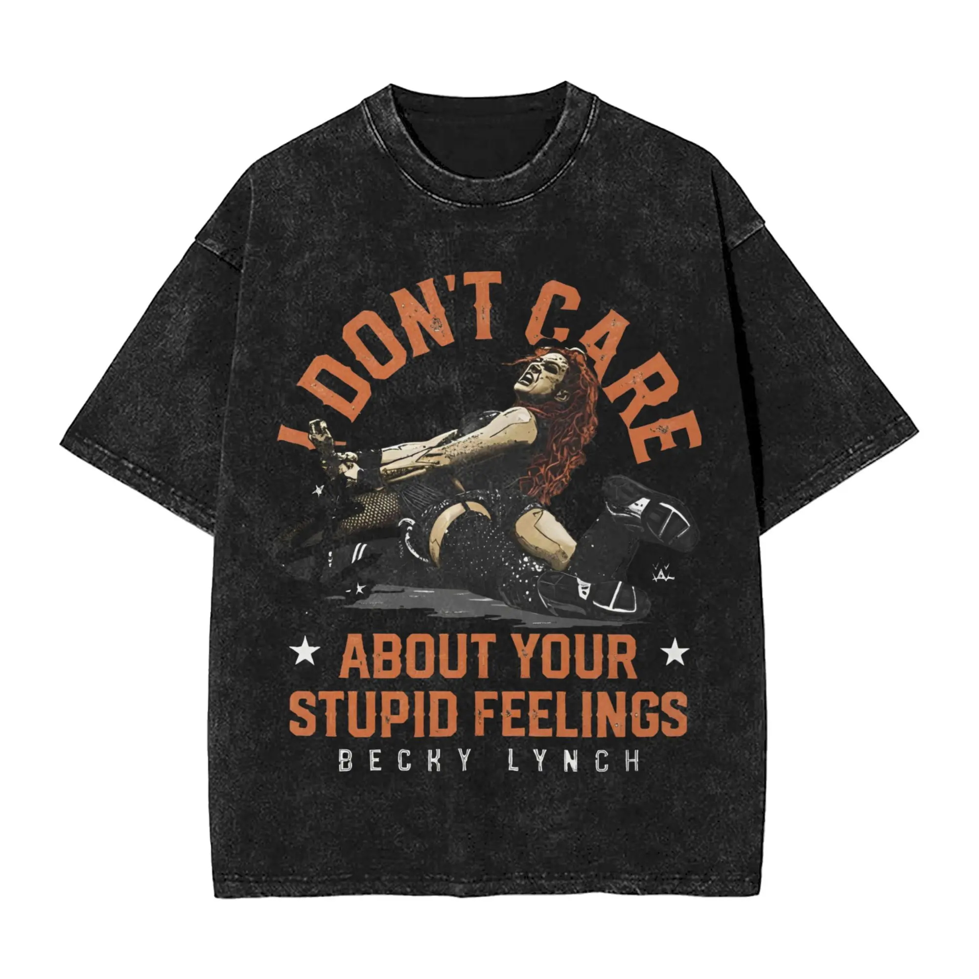Washed Shirt Becky Lynch Wrestling Wrestler Outfit Vintage T Shirt Oversize Streetwear Short Sleeve Graphic Printed Tees
Washed Shirt Becky Lynch Wrestling Wrestler Outfit Vintage T Shirt Oversize Streetwear Short Sleeve Graphic Printed Tees