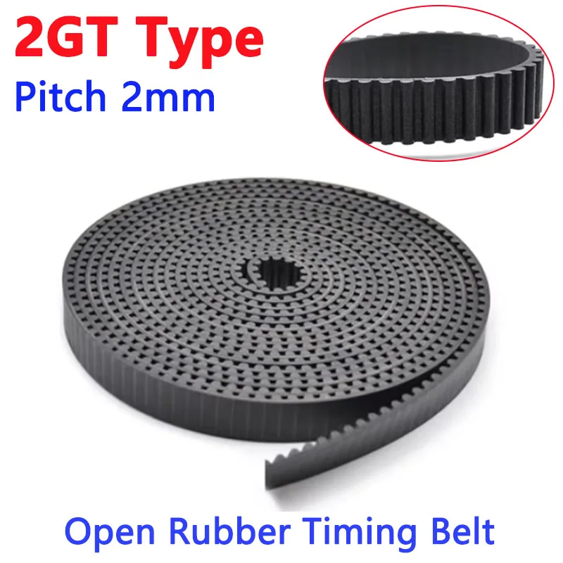 1-50 Meters 2GT Type Open Rubber Timing Belt Width 6mm 10mm for 2GT Synchronous Wheel Arc Tooth Pitch 2mm 3D Printer Parts GT2
1-50 Meters 2GT Type Open Rubber Timing Belt Width 6mm 10mm for 2GT Synchronous Wheel Arc Tooth Pitch 2mm 3D Printer Parts GT2